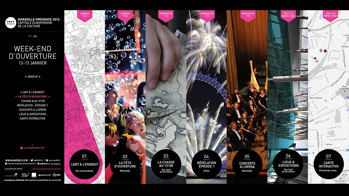 Conception & Webdesign Week-end d'ouverture